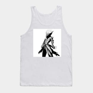 okarun in dandadan turbo ginny yokai powers ecopop art Tank Top